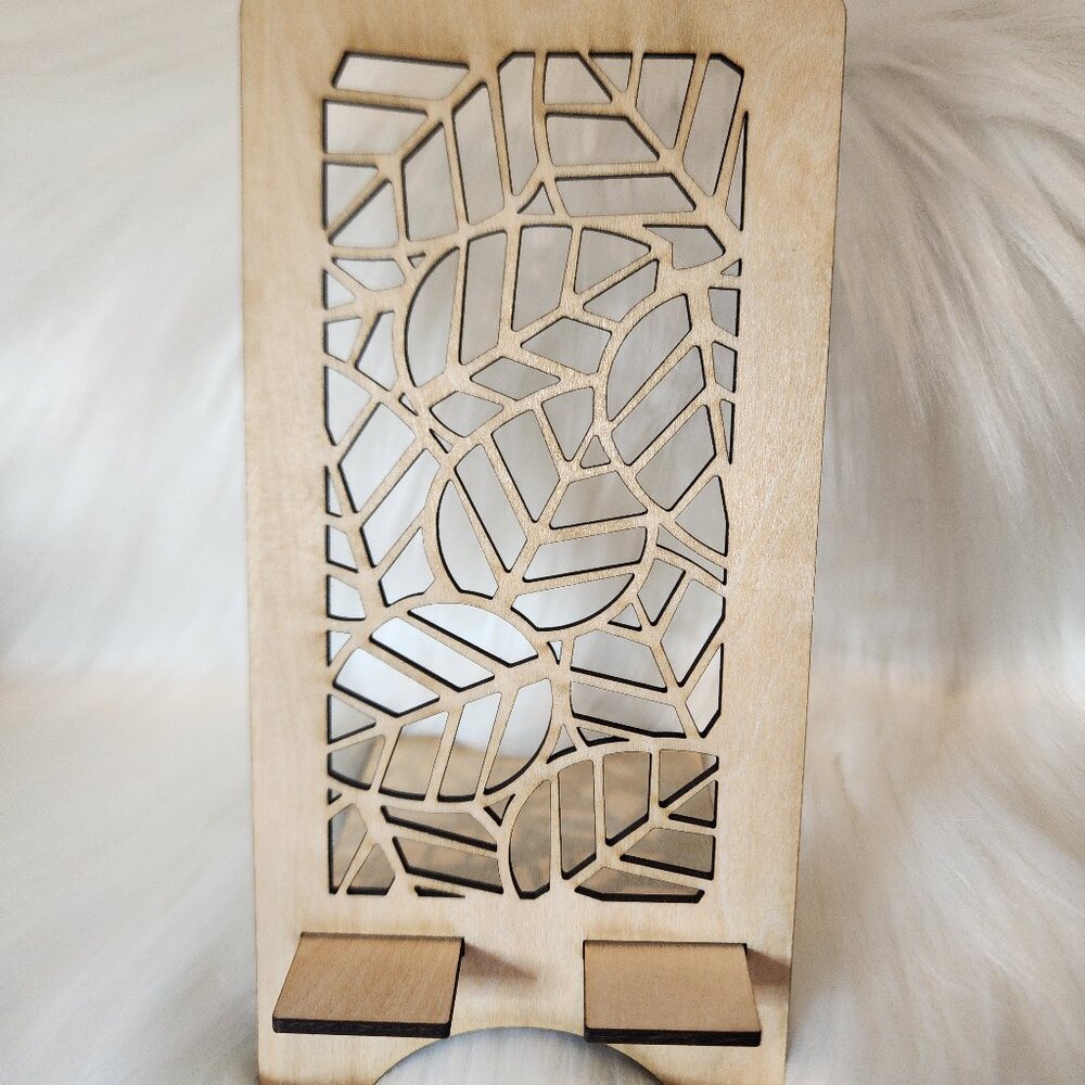 Laser Cut Wood Cell Phone Stands